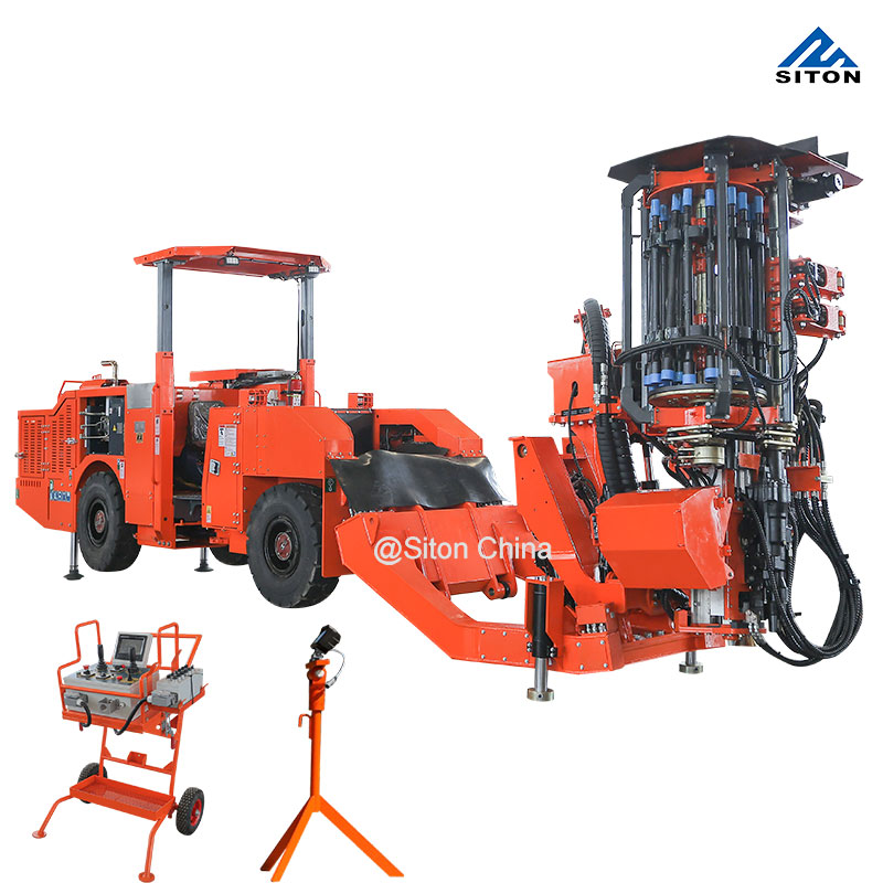 DL2-hs Hydraulic Production Drill Rig for Horseshoe Type Frame Boom Support
